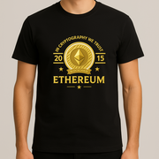 Ethereum T-Shirt - In Cryptography We Trust