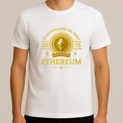 Ethereum T-Shirt - In Cryptography We Trust
