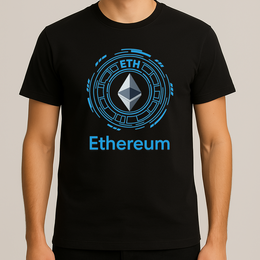 Futuristic Ethereum T-shirt