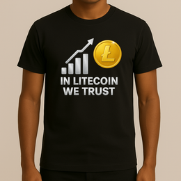 In Litecoin We Trust – Edizione Bianco e Nero